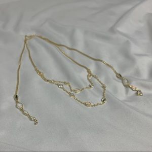 KENDRA SCOTT JEWELED LAYERING NECKLACE
